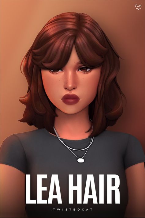 Lea Hair | Patreon Ts4cc Men Hair, Sims 4 Hair Bandana, Sims 4 Cas Cc Maxis Match Hair, Twisted Cat Sims 4 Hair, Sims 4 Cc Twisted Cat Hair, Sims 4 Cc Ponytail Patreon, Sims 4 New Hair Cc, Sims 4 Cas Cc Hair, Short Wavy Hair Sims 4 Cc