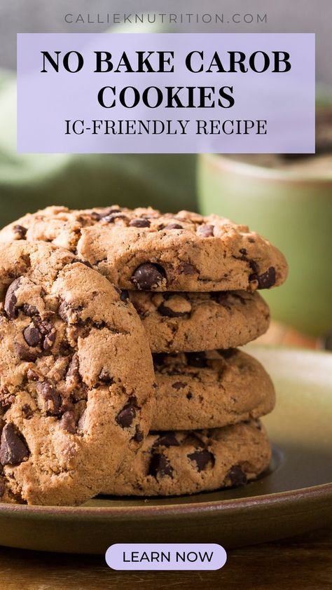 Savor the sweetness of No-Bake Carob Cookies – a delightful IC-friendly treat! Enjoy the rich flavors without any hassle. A perfect blend of taste and bladder-friendly goodness. 🍪😊 #ICFriendly #NoBakeCookies #SweetIndulgence Carob Powder Recipes, Aip Paleo Desserts, Carob Recipes, Ic Recipes, Carob Powder, Low Histamine, Healing Foods, Paleo Desserts, Pure Vanilla