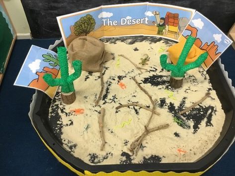 Desert Tuff Tray Ideas, Desert Tuff Tray, Uae National Day Ideas Activities, Year 1 Classroom, Diy Toys Car, Sensory Games, Tuff Spot, Early Years Classroom, Rumble In The Jungle