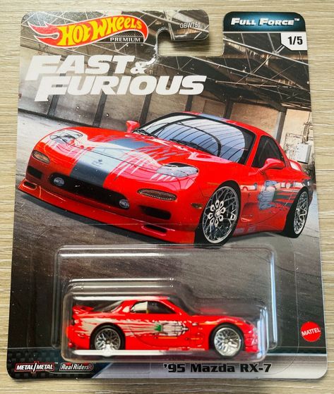 #eBay #TheFastandtheFurious #Mazda #HotWheels #FullForce Hot Wheels Jdm Cars, Jdm Hot Wheels, Dodge Hemi, The Fast And The Furious, Fast And The Furious, Mazda Rx 7, Custom Hot Wheels, Car Themes, Rx 7