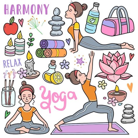 Yoga Easy, Doodle Illustrations, Dipika Padukone, Doodle Vector, Yoga Illustration, Easy Doodle, Doodle Illustration, Meditation Yoga, Simple Doodles