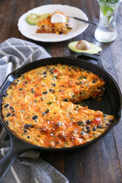 Turkey Chorizo Recipe, Chorizo Recipes Breakfast, Turkey Chorizo, Chorizo Recipes Dinner, Chicken Frittata, Chorizo Frittata, Yukon Gold Potato, Black Beans Corn, Shredded Turkey