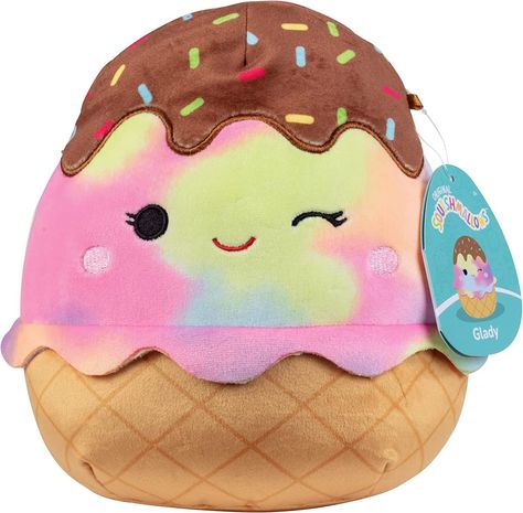 Squishy Food, Rainbow Ice Cream, Pillow Pals, Cute Squishies, Soft Stuffed Animals, Cute Stuffed Animals, Cute Plush, Gift For Kids, Plush Dolls