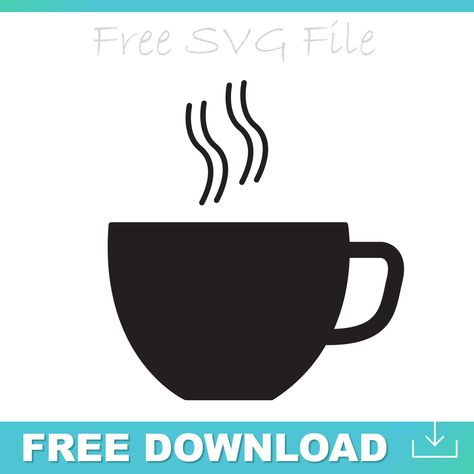 coffee cup svg vector clipart Free Coffee Cup Svg Files For Cricut, Coffee Mug Svg Free, Tea Cup Svg Free, Coffee Cup Svg Free, Coffee Svg Free, Cricut Candles, Coffee Cup Vector, Svg Coffee Cup, Coffee Svg Files