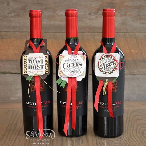 Wine Bottle Gift Tags, Bottle Gift Wrapping, Wine Gift Tags, Bottle Gift Tags, Wine Bottle Topper, Wine Bottle Tags, Wine Craft, Wine Bottle Gift, Wine Bottle Covers