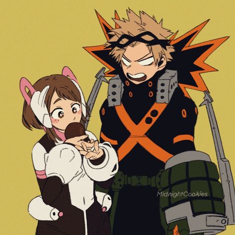 50s Suburbia Aesthetic, Bakugou And Uraraka, Super Hero Outfits, Ship Drawing, Katsuki Bakugo, Bee And Puppycat, Ochako Uraraka, My Hero Academia Shouto, Buko No Hero Academia