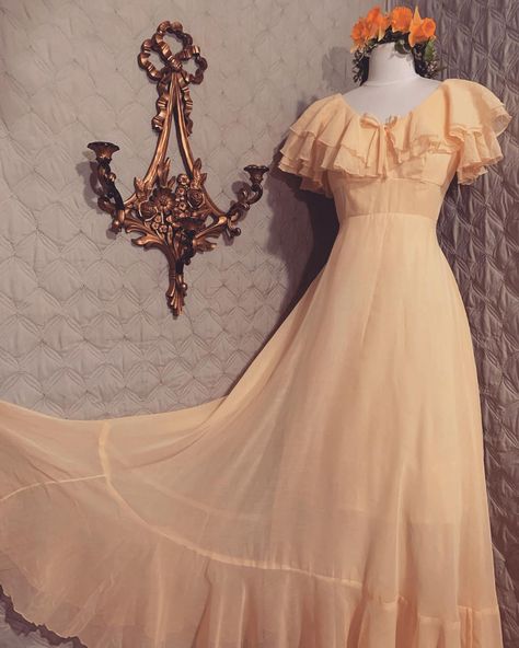 1800s Dresses, Ballet Inspired Fashion, Chiffon Prom Dresses, Chiffon Sleeves, Old Fashion Dresses, Long Evening Dress, Summer Party Dress, Chiffon Prom Dress, Evening Dresses Long