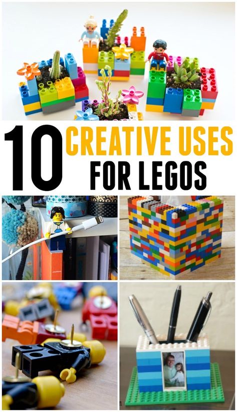 Lego Desk, Lego Diy Crafts, Minecraft Lego, Used Legos, Lego Decorations, Lego Challenge, Lego Club, Lego Gifts, Lego Diy