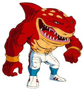 Street Sharks: Big Slammu.  Image from the Official Shark Streets website through the Internet Archive. Cartoons 80s 90s, Shark Art, Shark Tattoos, Morning Cartoon, 90s Cartoons, 80s Cartoons, Cartoon Logo, Great White Shark, Retro Tv