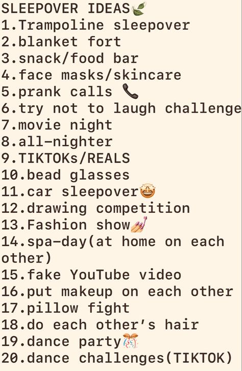 Things To Do At A Sleepover 11-12, Things To Do At A Bday Sleepover, Things To Do With Cousins At Sleepovers, Cousins Sleepover Ideas, Sleepover For 2 People, What To Do At A Sleepover With 3 People, Sleepover Ideas For Cousins, Sleepover Ideas With Cousins, Sleepover Ideas For 2 People At Home