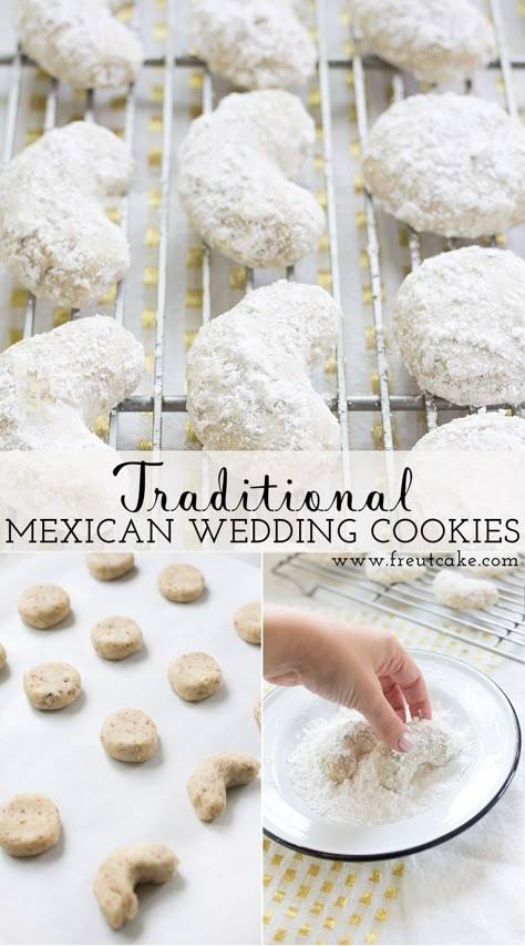 Mexican Wedding Cookie, Mexican Wedding Cake Cookies, Traditional Mexican Wedding, Diy Wedding Arbor, Mexican Wedding Cookies Recipes, Wedding Cookies Recipe, Mexican Wedding Cake, Mexican Cookies, Italian Wedding Cookies