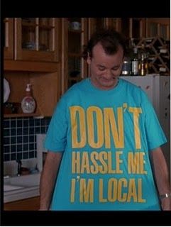 ahhh..the underrated comic genius Bill Murray....in one of my favorite movies, "What About Bob?" What About Bob, Richard Dreyfuss, San Diego Living, Bill Murray, Easy Halloween Costumes, Baby Steps, Great T Shirts, Great Movies, Movie Quotes