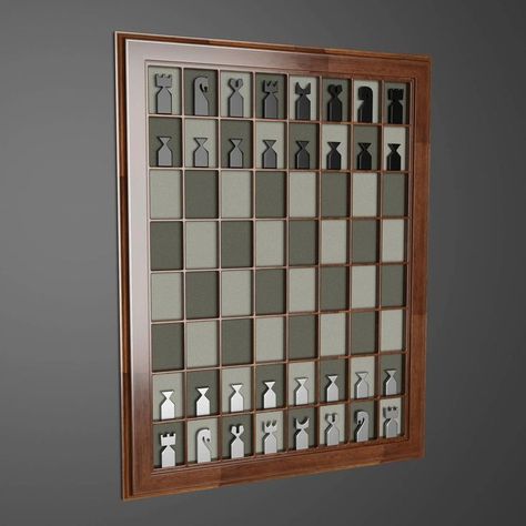 3d Chess, Jose Martinez, Chess Games, Wood Chess Set, Woodworking Shows, Chess Boards, Blender Models, Pop Stick, Wood Chess