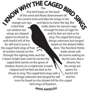 America has always been known as a ‘land of hope and opportunity’, where the likes of Dellboy and Rodney go to become mill-yan-airs. The early migrants to America went to achieve a better and happi... Why The Caged Bird Sings, Caged Bird Sings, Maya Angelo, The Caged Bird, Poem Design, Caged Bird, The Caged Bird Sings, Bird Quotes, Maya Angelou Quotes