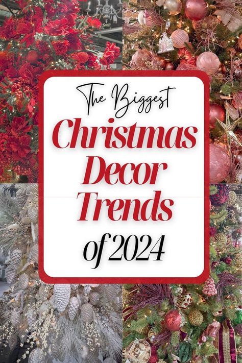 Christmas Wreath Ideas 2024, Holiday Trends 2024, 2024 Christmas Decor Ideas, Christmas Trends 2024/2025, Christmas 2024 Decor, 2025 Christmas Trends, Christmas 2025 Trends, Classic Traditional Christmas Decor, 2024 Christmas Decor