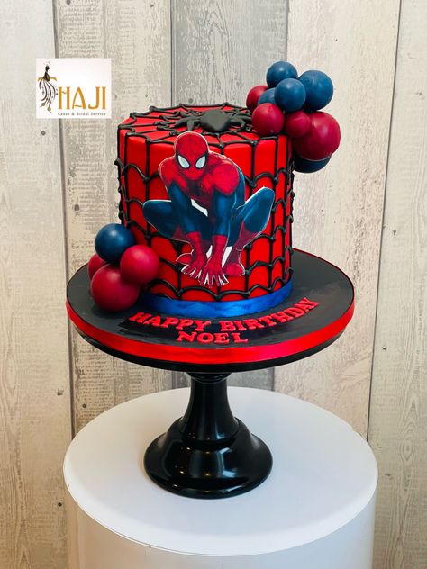 Spider Man Birthday Cake Ideas, Spiderman Cake 3rd Birthday, Spiderman Birthday Cake Easy, Spider Man Decorations Birthday, Spiderman Birthday Party Cake, Spiderman Cake Birthday For Kids, Spider Man Cake Ideas, Spiderman Birthday Cakes, Spiderman Cake Birthday