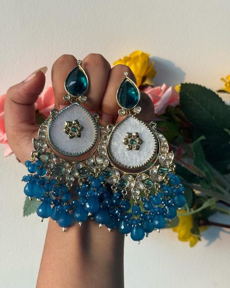 Omaira Premium Marble Earrings ₹550/- Free Shipping In India Length: 11 cms Full Hand Mehndi, Indian Bridal Jewelry Sets, Full Hand Mehndi Designs, Marble Earrings, Fancy Jewellery Designs, Hand Mehndi, Bridal Jewellery Indian, Fancy Jewellery, Mehndi Designs For Hands