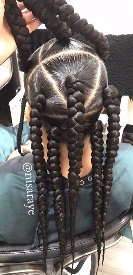 Jumbo Box Braids Hairstyles, Jumbo Twists, Big Box Braids, Jumbo Box Braids, Makeup Tip, Braids Twist, Braids Styles, Box Braids Styling