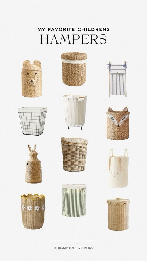 Kids room storage and organization, but make it cute 🥰 including budget friendly finds starting at $16.89!   Kids toddler teen baby bedroom nursery storage organization laundry hamper baskets   Follow my shop @quarryhausinteriors on the @shop.LTK app to shop this post and get my exclusive app-only content!  #liketkit #LTKKids #LTKBaby #LTKHome @shop.ltk https://liketk.it/52H1D Nursery Laundry Hamper, Bathroom Laundry Hamper, Kids Room Storage, Hamper Baskets, Cleaning Kids Room, Nursery Room Furniture, Organization Laundry, Storage Kids Room, Laundry Hampers