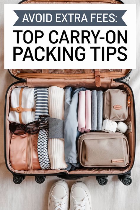 Unlock effortless packing! Discover how compression cubes and rolling techniques can double your carry-on space, making packing efficient and stress-free. Travelers praise these methods for easy access to essentials with hidden pockets and organization tips. Wear bulky items to avoid airline weight limits. AirTags can also help prevent lost luggage. Revolutionize your packing and enhance your travel experience today! #PackingHacks #TravelEffortlessly #CarryOnTips #SmartPacking #TravelSmart #AirlineApproved #OrganizeWithEase Airline Packing Tips, Paris Carry On Packing, Packing Just A Carry On, How To Pack Just A Carry On, Efficient Packing Suitcases, Best Way To Pack A Carry On, Luggage For Europe Travel, Packing For Europe In A Carry On, Packing Tips For Travel Carry On