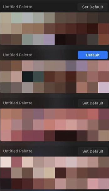 Skin Palette, Cool Color Palette, Hex Color Palette, Color Palette Challenge, Color Schemes Colour Palettes, Palette Art, Digital Art Beginner, Skin Color Palette, Paint Color Palettes