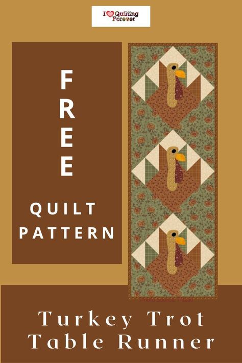 Thanksgiving Table Runner Patterns Free, Thanksgiving Table Runners Quilted, Seasonal Table Runner, Thanksgiving Quilt Blocks Free, January Table Runner Free Pattern, Free Fall Table Runner Quilt Patterns, Thanksgiving Quilted Table Runners Patterns, Pumpkin Table Runner Free Pattern, Turkey Quilt Block Free Pattern