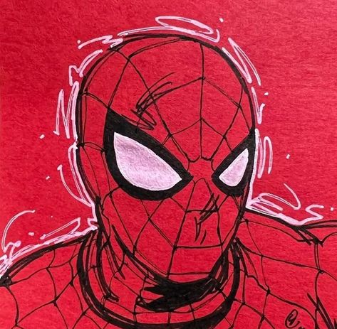 Spider Drawing, Spiderman Drawing, Deadpool And Spiderman, Spiderman Comic, Spiderman Art, Top T Shirt, Spider Verse, Marvel Art, Art Sketchbook