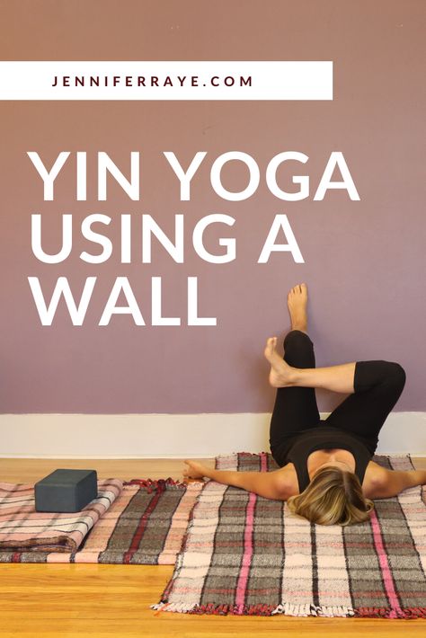 Wall Yoga Sequence, Prenatal Restorative Yoga, Wall Yin Yoga, Yoga Wall Exercises, Wall Yin Yoga Sequence, Yen Yoga, Wall Yoga For Beginners, Aryuvedic Lifestyle, Wall Yoga Poses