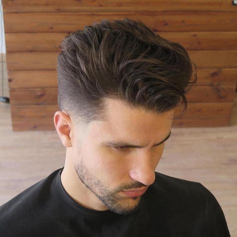 100 Cool Short Hairstyles and Haircuts for Boys and Men Modern Pompadour, Cool Boys Haircuts, Gents Hair Style, Taper Fade Haircut, Quiff Hairstyles, Tapered Haircut, Mens Hairstyles Thick Hair, Cool Short Hairstyles, Men Haircut Styles