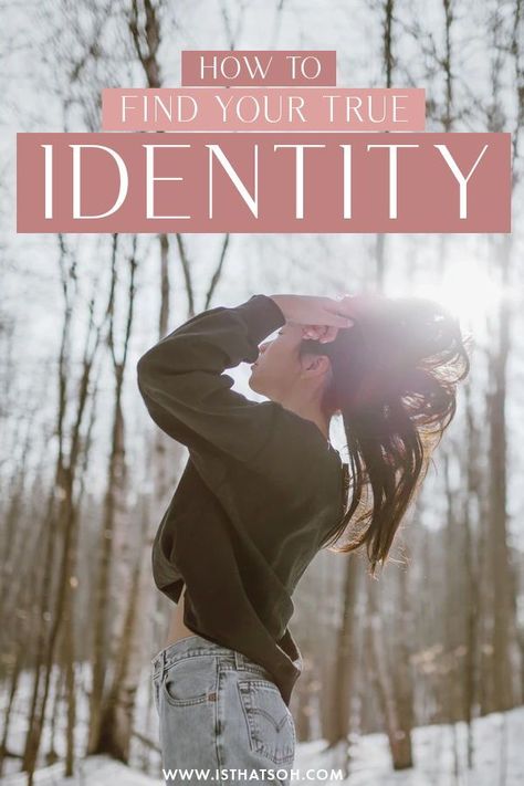 Finding your own identity and purpose is key to becoming your best self. If one of your goals for this year is to work towards becoming the best version of yourself, here are some tips to help you find your identity! Finding My Identity, How To Find My Identity, Find Your Identity, What Is My Identity, How To Find Your Identity, Finding Your Identity, Counseling Skills, Self Identity, Finding Your Voice