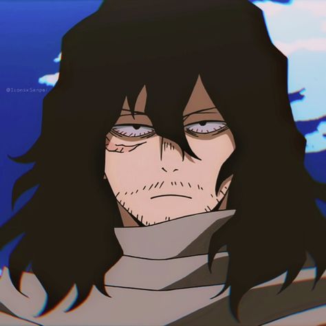 Aiwaza Shouta, Aziwa Shouta, Aizawa Shouta Icon, Aizawa Pfp, Aizawa Icon, Aizawa Mha, Eraser Head, Shota Aizawa, My Hero Academia Eraserhead