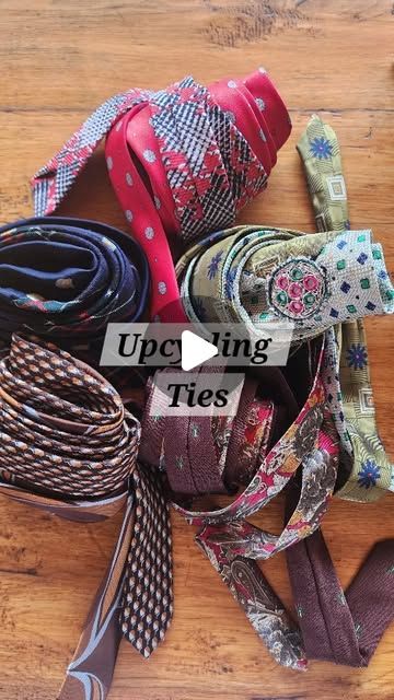 Upcycled Neckties, Old Ties, End Of November, Women Wearing Ties, Sewing Projects Free, Pop Up Market, Altering Clothes, What To Make, Tie Dress