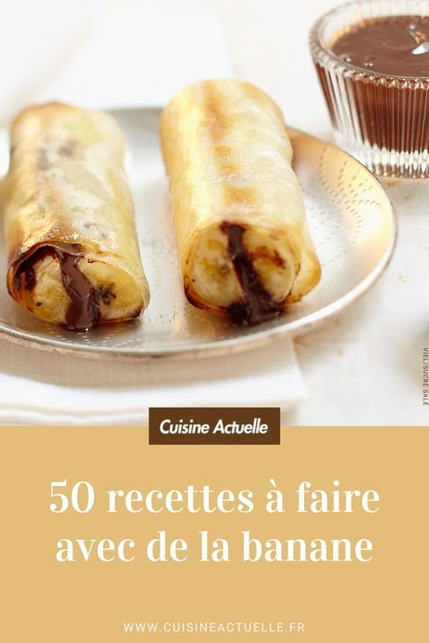 50 recettes à faire avec de la banane Granitas, La Banana, Dessert Healthy, Dessert Toppings, Buddha Bowl, Top Chef, Smoothie Bowl, Easy Desserts, Casseroles