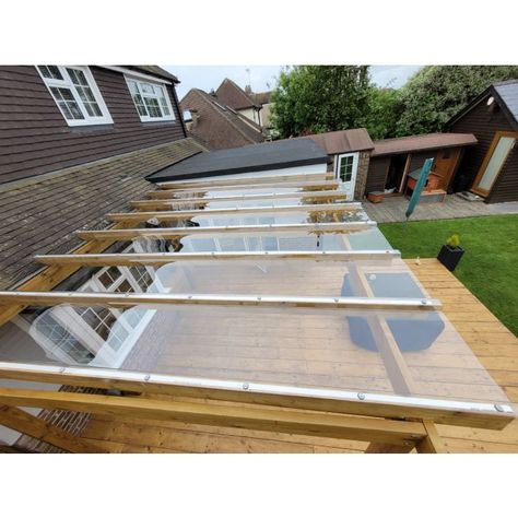 Corrugated Polycarbonate, Exterior Window Sill, Polycarbonate Roof, Oak Windows, Ceiling Cladding, Shiplap Cladding, External Cladding, Polycarbonate Greenhouse, Corrugated Roofing