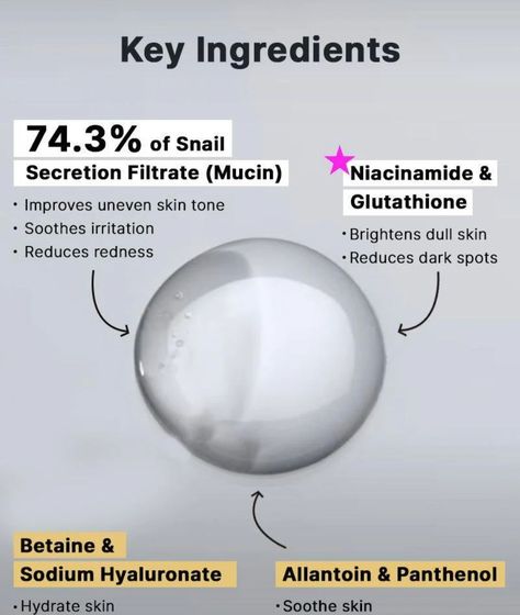 Cosrx Advanced Snail Radiance Dual Essence (80ml) Illuminate your skin with the Cosrx Advanced Snail Radiance Dual Essence! This unique essence combines the power of 93% snail mucin and a blend of brightening ingredients to enhance your complexion while providing deep hydration. Key Features: • Dual formula: Features a combination of snail mucin and nourishing botanicals for maximum radiance and hydration. • Brightening benefits: Helps to reduce dark spots and uneven skin tone for a luminous glow. • Hydrating: Locks in moisture while keeping skin plump and smooth. • Lightweight texture: Absorbs quickly and leaves no sticky residue, perfect for layering in your skincare routine. How to Use: • Shake well before use to combine the two layers. • After cleansing and toning, apply a few drops to Brightening Essence, Snail Essence, Land Snail, Clear Skin Care, Advanced Snail, Snail Mucin, Effective Skin Care Products, Skin Complexion, Gel Cleanser