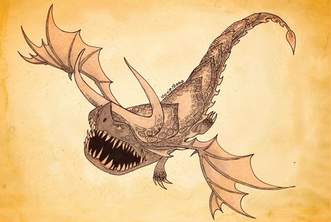 Shellfire - Tidal Dragon Classes, Httyd Art, Httyd Dragons, Bio Art, Dragon Trainer, Look At The Sky, Dreamworks Animation, Dragon Drawing, Book Dragon