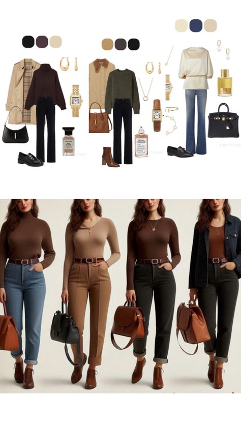 Deep Autumn Color Palette Outfits, Deep Autumn Outfits, Clothes Branding, Autumn Color Palette Fashion, Deep Autumn Color Palette, Deep Autumn, Dark Autumn, Outfit Plan, Fall Color Palette