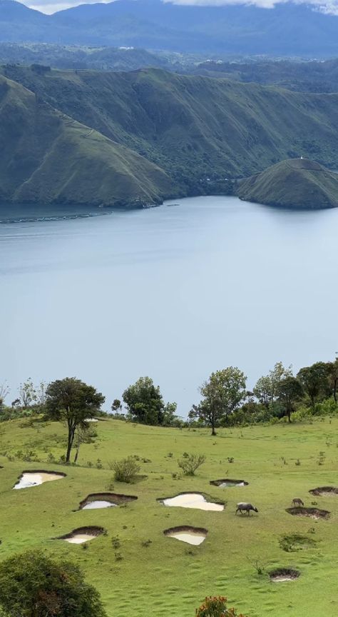 Danau Toba Aesthetic, Lake Toba, Wallpaper Islami, Alam Yang Indah, Beautiful Nature Pictures, Nature Pictures, Beautiful Nature, Beautiful Places, Spiderman