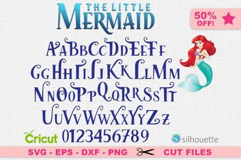 Disney Font Svg, Mermaid Alphabet, Mermaid Font, Frozen Font, Letras Cool, Disney Font Free, Disney Letters, Calligraphy Fonts Alphabet, Disney Silhouettes