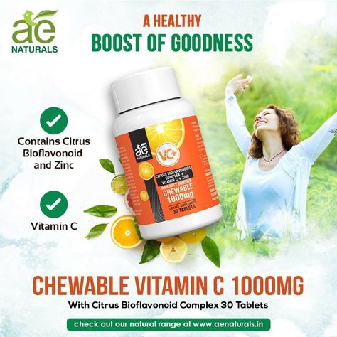 A source of vitamin c for better immunity, glowing skin, and healthy body weight!
#aenaturals #vitaminc #healthy #health #vitamins #supplements #supplement #supplementation #healthychoices #healthyfood #healthyliving #healthylife #healthyliving Vitamin C Capsules, Health Products Design, Chewable Vitamins, Cosmetic Inspiration, Multivitamin Tablets, Constant Headaches, Cosmetic Creative, Vitamin C And Zinc, Sales Ads