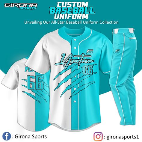 Baseball Uniform For Your Teams 🔥 • Fully Customized Uniforms 💯 • Free Mockups 24/7 • Fast shipping✈️ • Dm us for inquiries📥 Dm if you want custom sports apparel for your teams ⤵️☑️ #schoollife #collegefootball #universityofrock #clubbing #team #premierleaguefoxsports Custom Apparels & Sports Uniforms 🏀⚽️🥎🏉🏐🎾🏈 WhatsApp: +92300-3774813 Email : gironasports@gmail.com #baseball #wfl #miamibaseball #baseballtournaments #newyorkbaseball #floridabaseball #basketballtournament #basketballcoach... Baseball Quotes, Baseball Uniforms, Basketball Tournament, Baseball Coach, Baseball Tees, Basketball Coach, Baseball Season, Fox Sports, Sports Uniforms