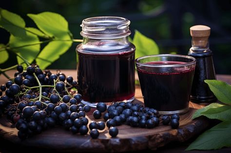 Aronia (Chokeberry) Juice Recipe - Taste Is Yours Aronia Berry Recipes, بذور الشيا, Aronia Berries, Native Plant Gardening, Fermented Drink, Elderberry Syrup, Berry Juice, Berries Recipes, Juice Recipe