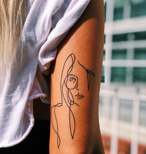 Done by @deadvams at Brass Knuckles in Minneapolis Joni Mitchell Tattoo Ideas, Joni Mitchell Tattoo, Boat Sketch, Both Sides Now, Tattoo Thoughts, Outline Tattoo, Joni Mitchell, Simplistic Tattoos, Paint Print