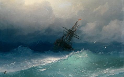 storm ivan konstantinovich aivazovsky HD wallpaper Ivan Konstantinovich Aivazovsky, Ivan Konstantinovich, Ivan Aivazovsky, Desktop Background Images, Download Wallpaper Hd, Building Painting, Traditional Artwork, Stormy Sea, Boat Painting