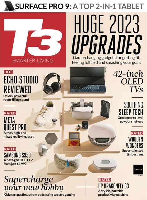 Tech Magazine, Tech Magazines, Oled Tv, Galaxy S2, Digital Reading, January 2023, Magazine Subscription, Latest Tech, Digital Cameras