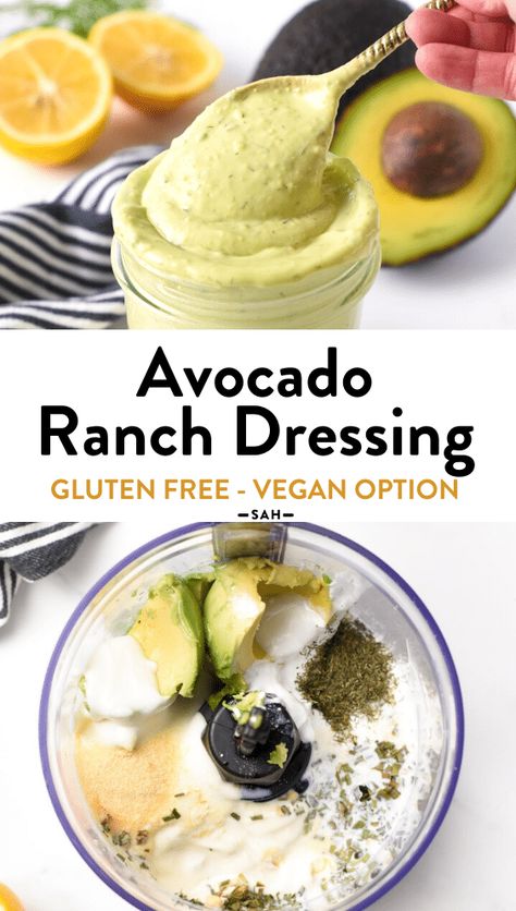 Avocado Ranch Dipping Sauce, Spicy Avocado Ranch Dressing, Avacado Ranch Dressing, Vegan Avocado Ranch Dressing, Vegan Avocado Dressing, Keto Condiments, Avocado Ranch Dressing, Health Meals, Healthy Crisps