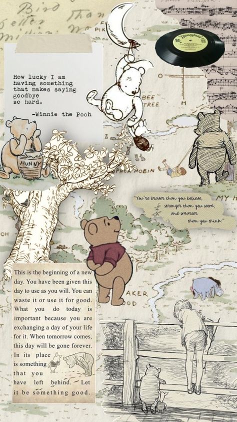 Whinney Pooh Aesthetic, Winnie The Pooh Cute Aesthetic, Winnie The Pooh Astethic Wallpaper, Winnie The Pooh Dark Wallpaper, Pooh Bear Wallpaper Aesthetic, Pooh Bear Christmas Wallpaper, Vintage Winnie The Pooh Wallpaper, Whinney Pooh Wallpaper, Winnie Pooh Background