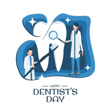 Happy National Dentist's Day! 🦷 National Dentist's Day is celebrated annually on the 6th of March to raise awareness about the importance of oral hygiene so that people will know more about how to care for teeth. This day also encourages people who generally avoid visiting a dentist for a regular check-up. 😅 Do you have a dentist you love? Let us know down below if you do! #dentist #happydentistday #holiday #idahodentists #twinfallsdentist #magicvalleydentist Happy Dentist Day, National Dentist Day, Dentist Day, Dental Images, Graphic Editing, Dental Clinic, Oral Hygiene, Dental Care, Business Names