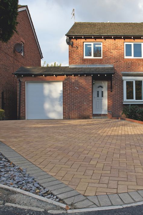 Marshalls Standard Concrete Block Paving is a budget option ideal for your driveways and paths project.  A wide variety of colours, it’s also a practical, long-lasting and more attractive alternative to the resin and asphalt products on the market.   Our own range of products are produced for us by leading brands and enables us to offer top quality products at competitive prices.  #blockpaving #brickpaving #brickdriveway #blockpavingdriveway #drivewaypaving #landscapingcontractors #landscaping Grey Block Paving, Concrete Block Paving, Paving Driveway, Block Paving Driveway, Brick Driveway, Paving Ideas, Driveway Paving, Brick Paving, Concrete Block