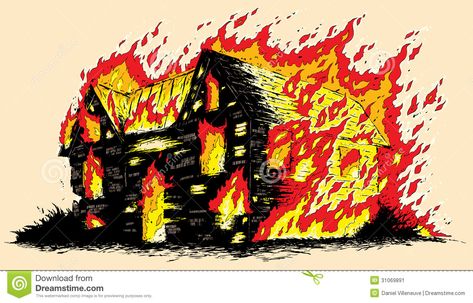 Burning house. Drawing of a burning house #Sponsored , #ad, #AD, #Burning, #Drawing, #burning, #house Buildings On Fire Drawing, Building On Fire Drawing, Burning Building Drawing, Burning Money, Poor Communication, Building On Fire, House On Fire, Burning House, Fire Drawing